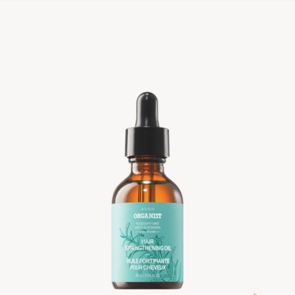 NEW Organist Rosemary Mint Hair Strengthening Oil Moisturize Rejuvinate AVON